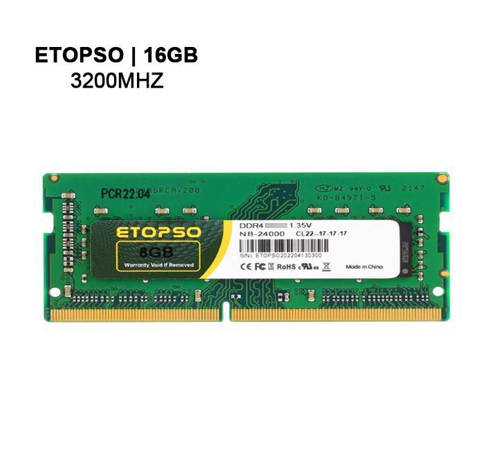 Dell Laptop RAM – 16GB 3200MHz DDR4 Upgrade